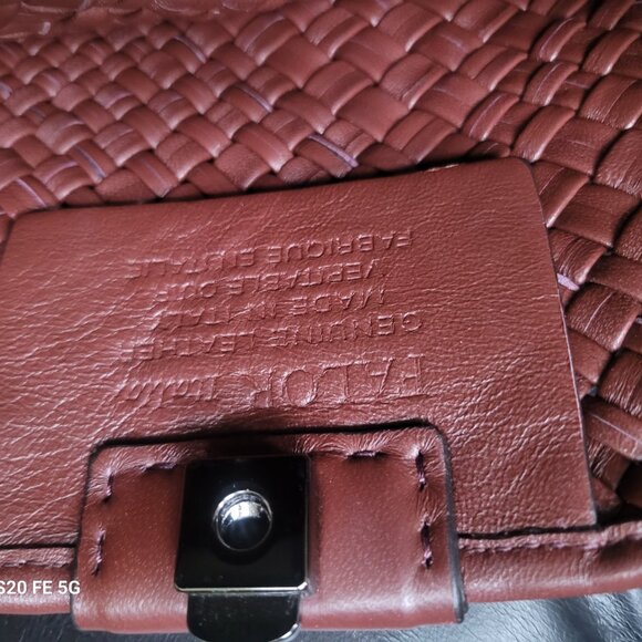 Falor Italy Crossbody Leather Bag - Picture 2 of 6